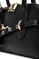 Women's Black Long Strap Accessory Mini Handbag | Derimod