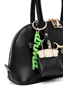 Women's Black Long Strap Accessory Mini Handbag | Derimod