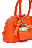 Kadın Turuncu Uzun Askılı Aksesuarlı Mini Kol Çantası | Derimod