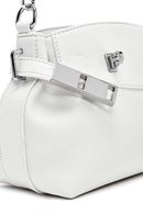 Kadın Beyaz Uzun Askılı Çapraz Çanta | Derimod