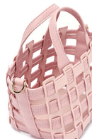 Woman Pink Long Strap Knitted Shoulder Bag | Derimod