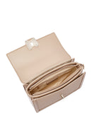 Kadın Vizon Uzun Askılı Baskılı Çapraz Çanta | Derimod