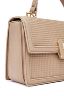 Kadın Vizon Uzun Askılı Baskılı Çapraz Çanta | Derimod