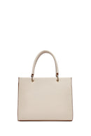Women's Cream Long Strap Accessory Handbag | Derimod