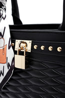 Kadın Siyah Uzun Askılı Kapitone Kol Çantası | Derimod