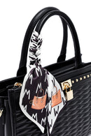 Kadın Siyah Uzun Askılı Kapitone Kol Çantası | Derimod