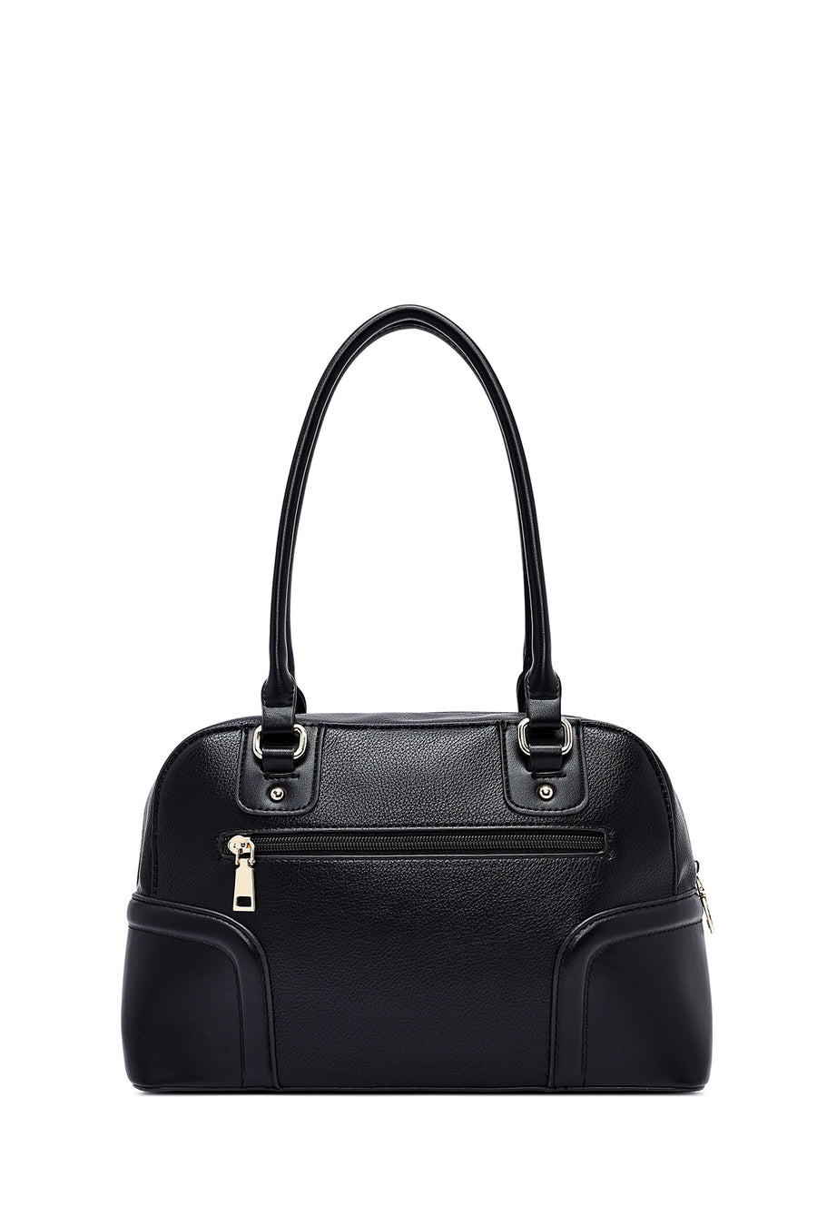 Women's Black Accessory Detailed Shoulder Bag