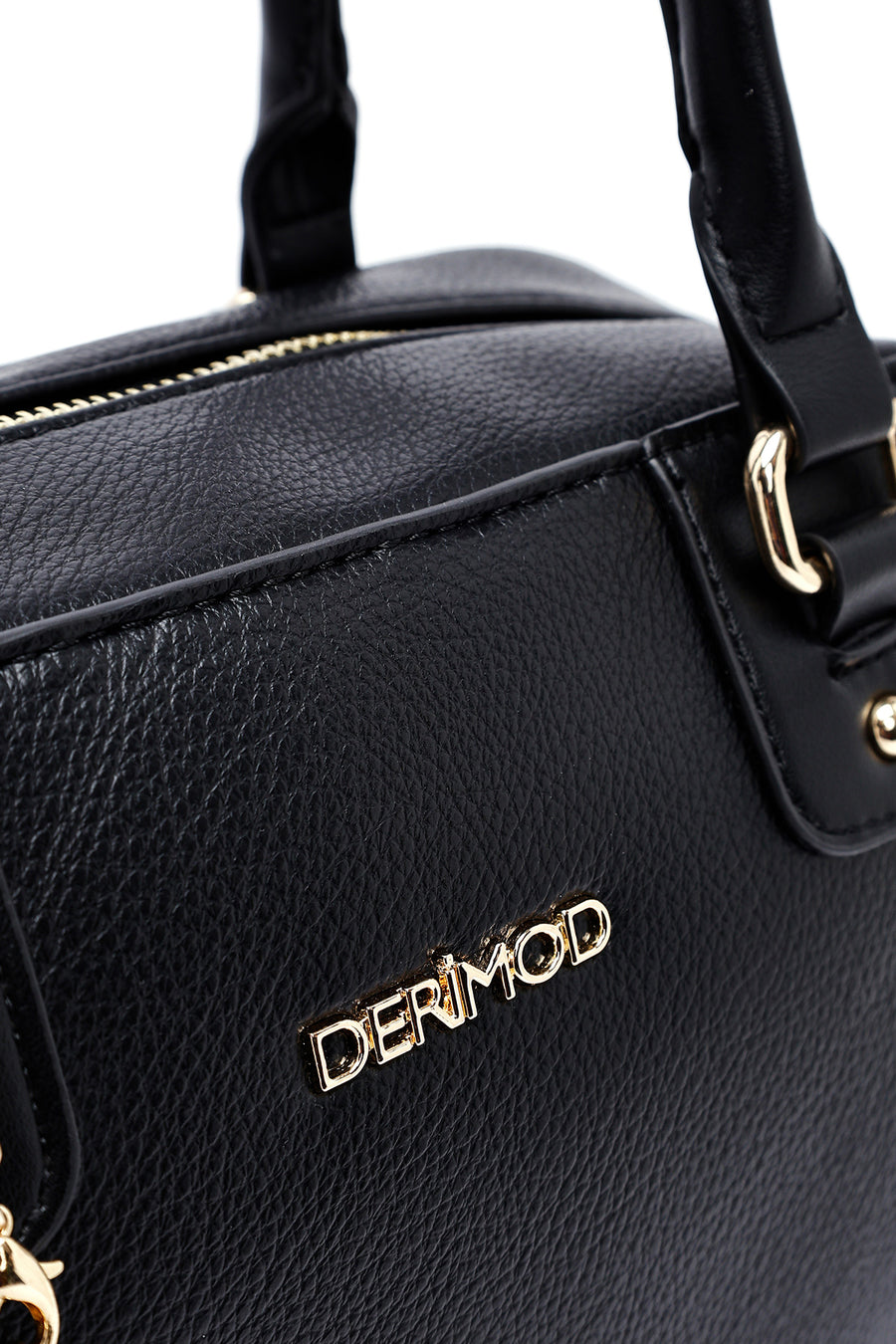 Women's Black Accessory Detailed Shoulder Bag