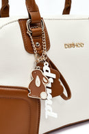 Women's Cream Accessory Detailed Shoulder Bag | Derimod