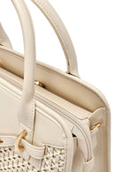 Kadın Krem Uzun Askılı Kol Çantası | Derimod