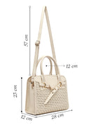 Kadın Krem Uzun Askılı Kol Çantası | Derimod