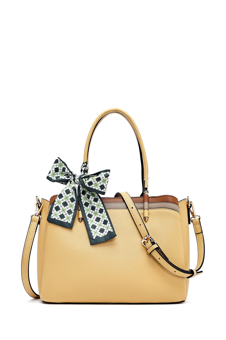 Women's Yellow Long Strap Accessory Handbag 25SBD285918 | Derimod