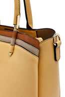 Kadın Sarı Uzun Askılı Aksesuarlı Kol Çantası | Derimod