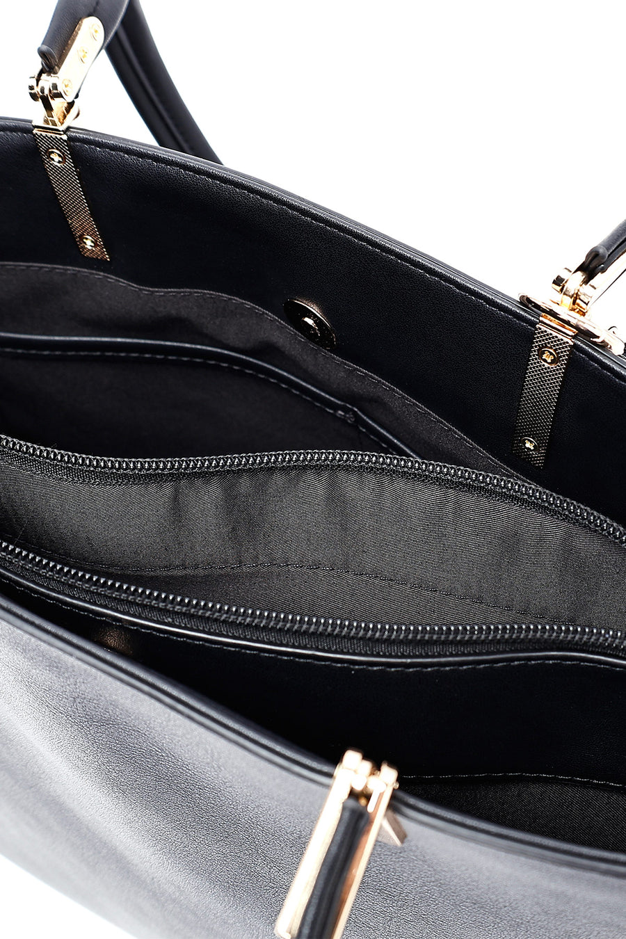 Women's Black Long Strap Shoulder Bag