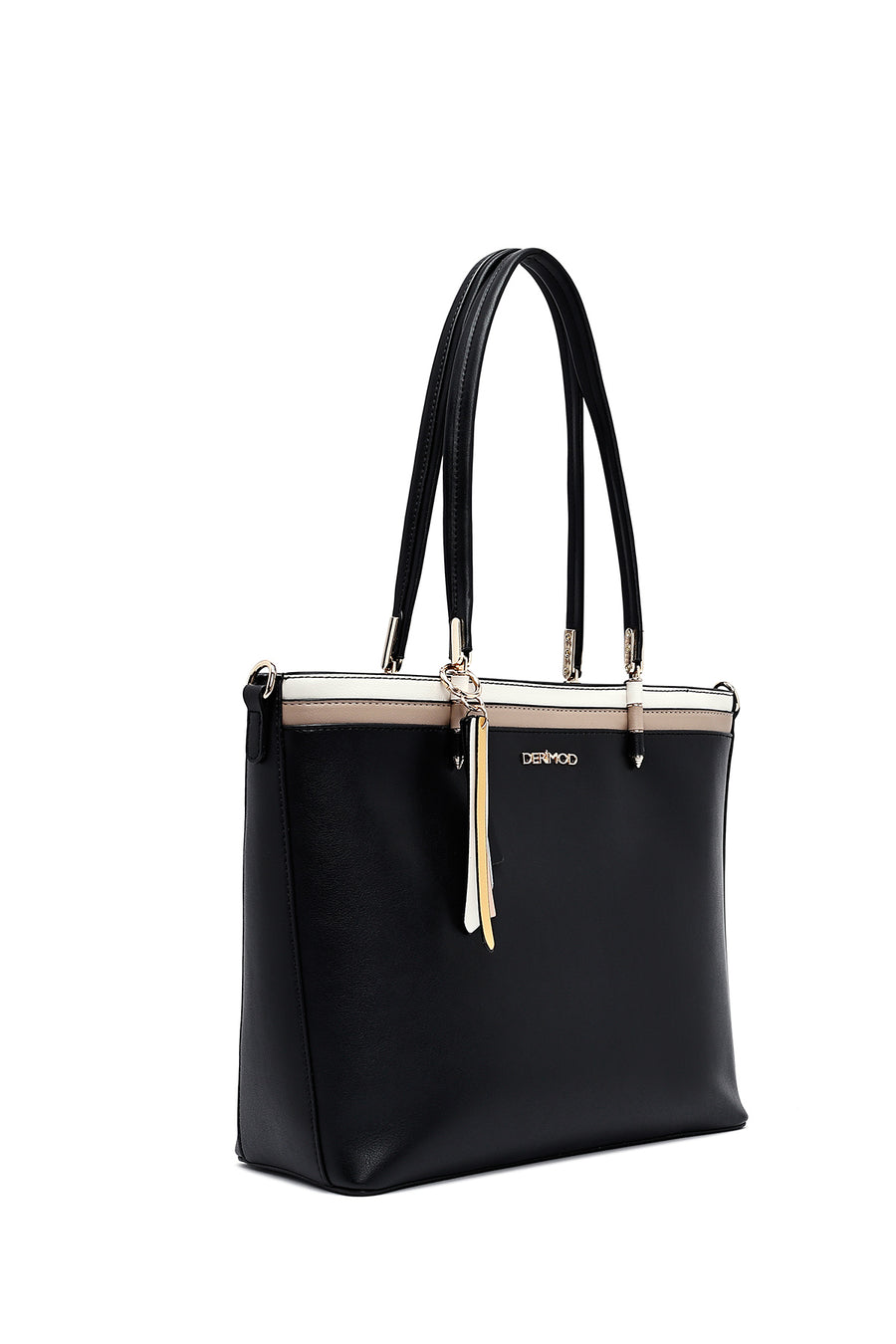 Women's Black Long Strap Shoulder Bag