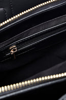 Kadın Siyah Desenli Klasik Kol Çantası | Derimod