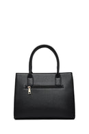 Kadın Siyah Uzun Askılı Örgü Klasik Kol Çantası | Derimod