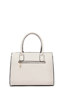 Kadın Krem Uzun Askılı Örgü Klasik Kol Çantası | Derimod