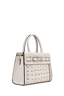 Kadın Krem Uzun Askılı Örgü Klasik Kol Çantası | Derimod