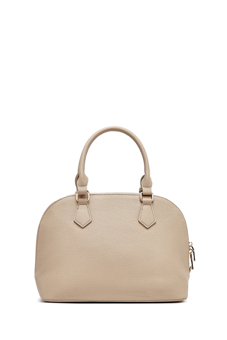 Women's Beige Long Strap Classic Handbag