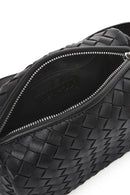 Kadın Siyah Örgülü Çapraz Çanta | Derimod