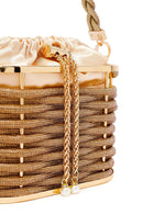 Kadın Altın Taşlı Kutu Abiye Çantası | Derimod