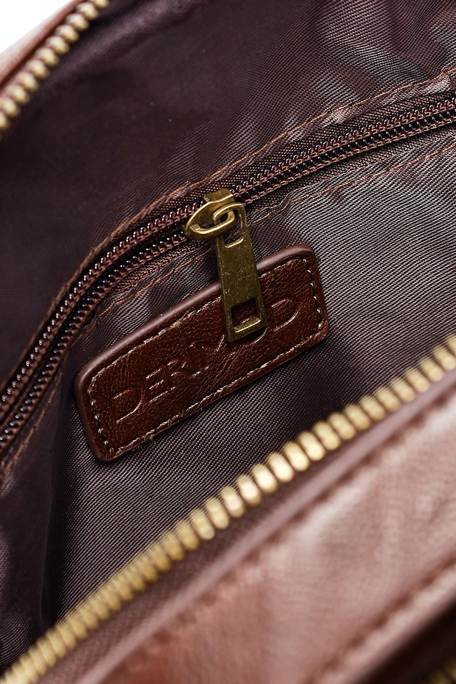 Men's Brown Mini Crossbody Bag