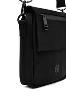 Erkek Siyah Mini Postacı Çantası | Derimod