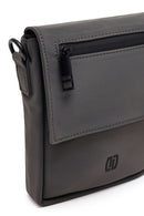 Erkek Gri Mini Postacı Çantası | Derimod