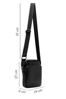 Erkek Siyah Postacı Çantası | Derimod