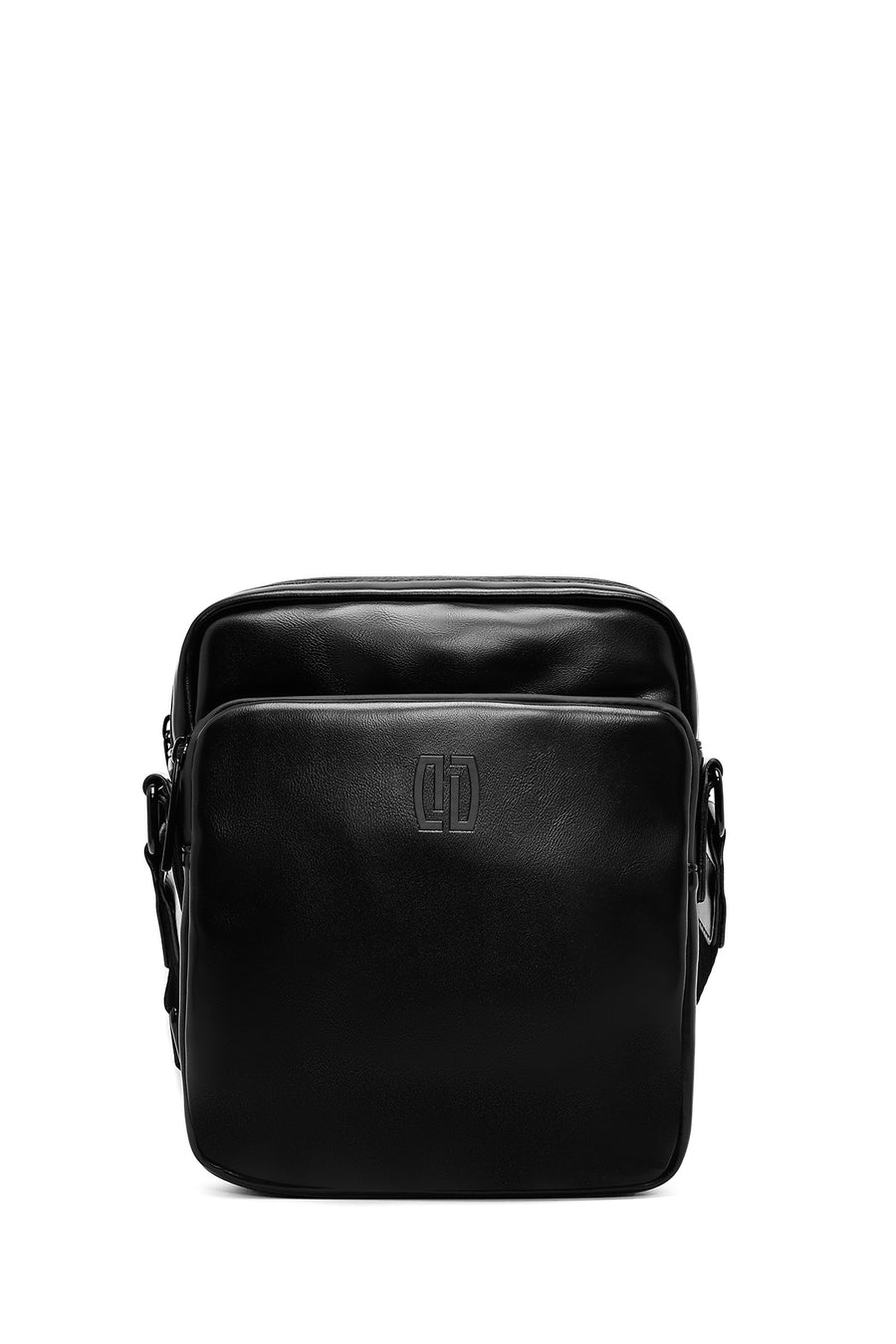 Men's Black Messenger Bag