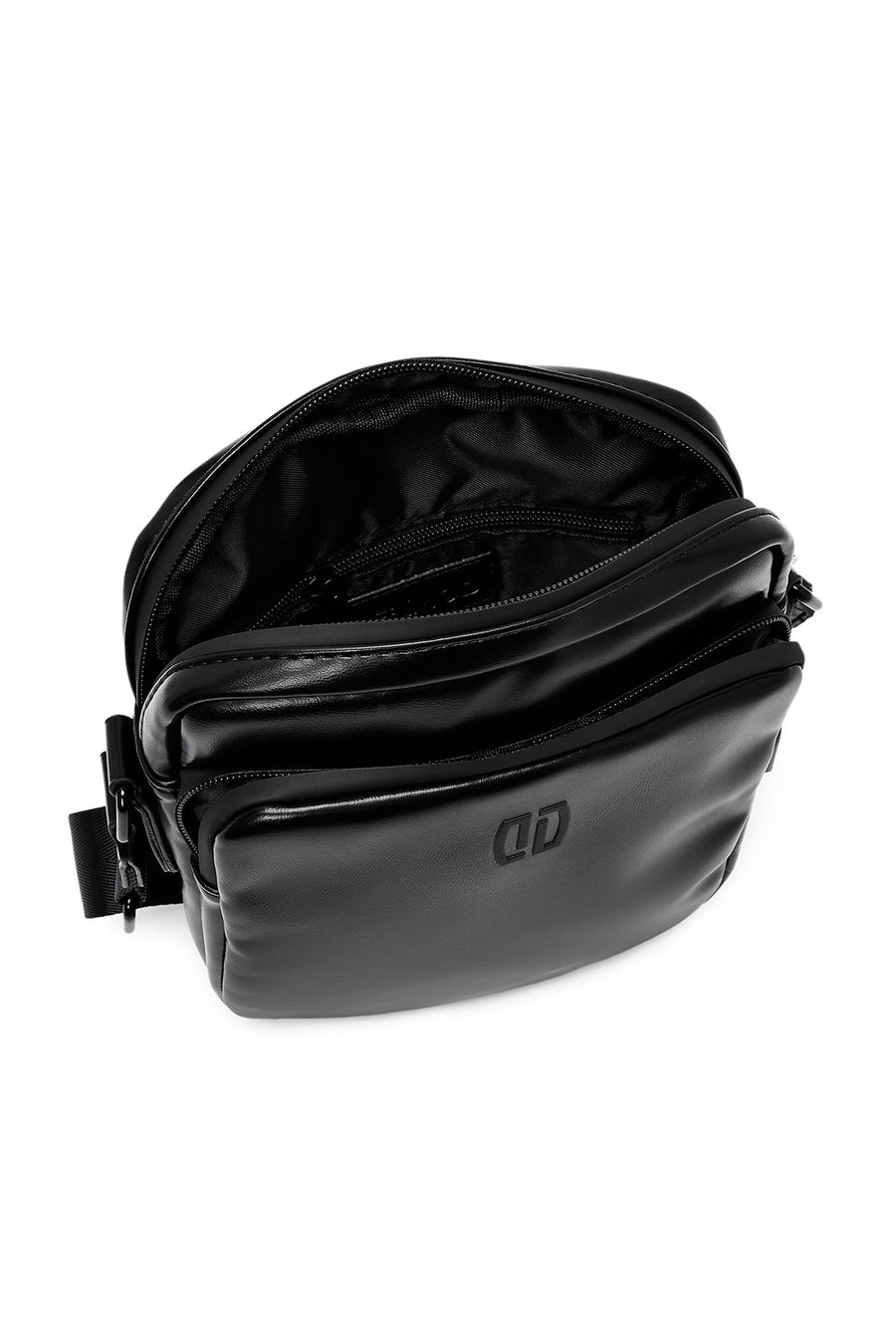 Men's Black Messenger Bag