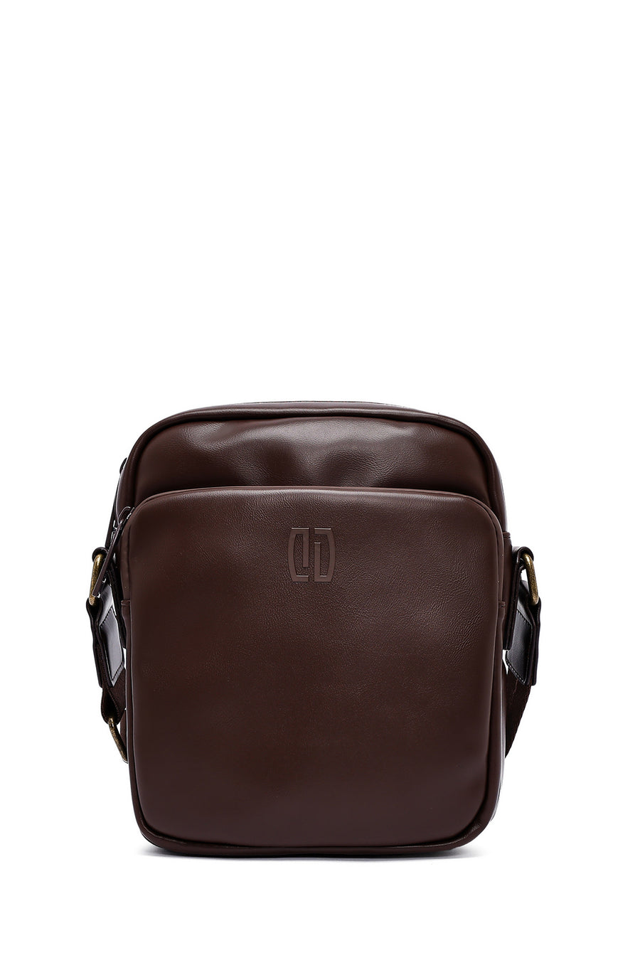 Men's Brown Messenger Bag