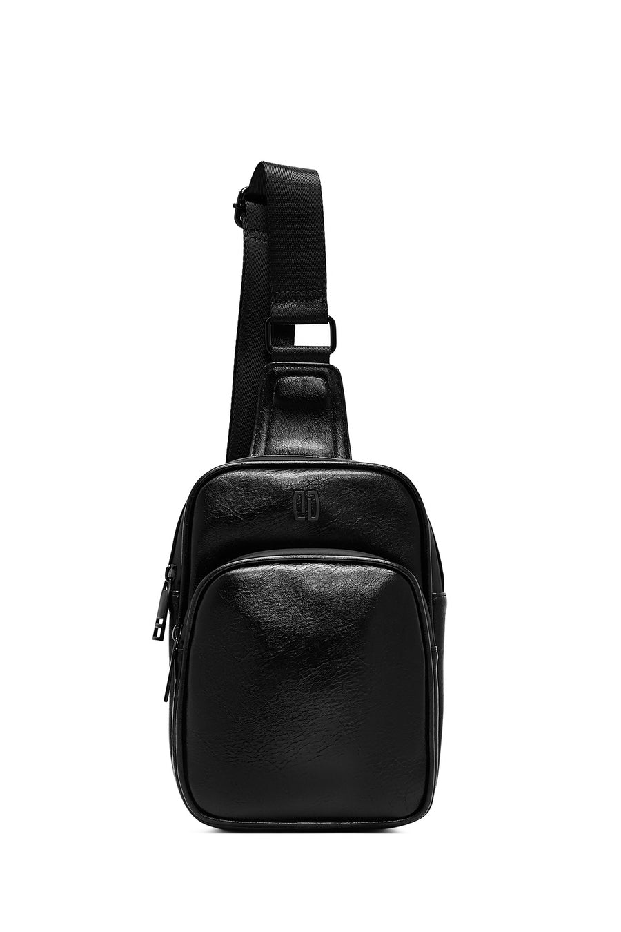 Erkek Siyah Mini Çapraz Çanta 25SBD300518 | Derimod