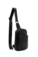 Erkek Siyah Mini Çapraz Çanta | Derimod