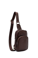 Men's Brown Mini Crossbody Bag | Derimod
