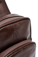 Men's Brown Mini Crossbody Bag | Derimod