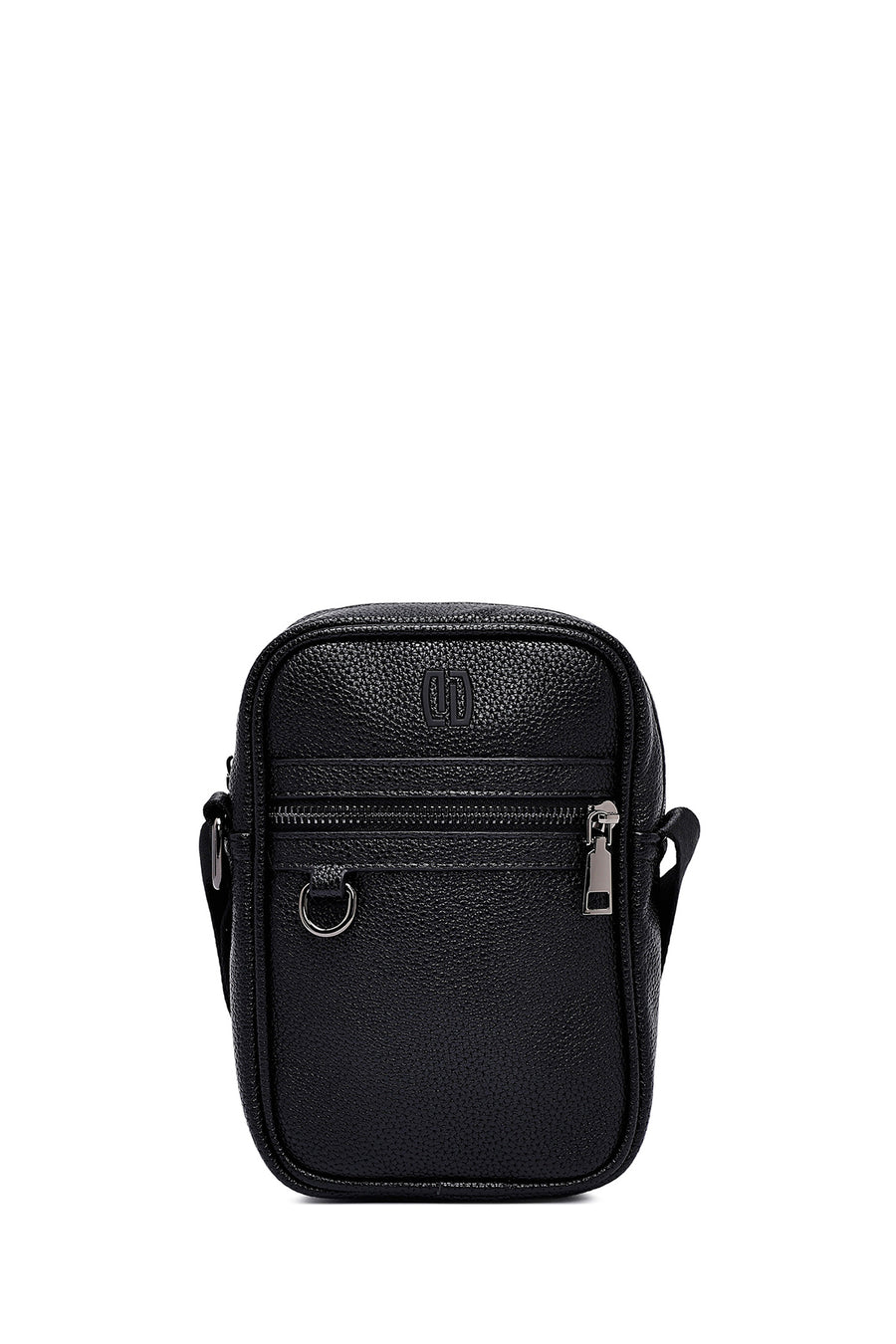 Men's Black Messenger Bag