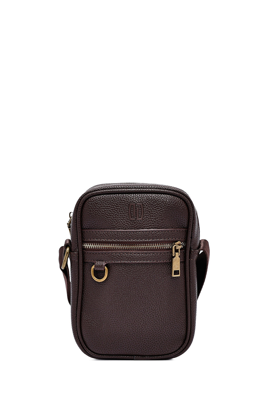 Men's Brown Messenger Bag