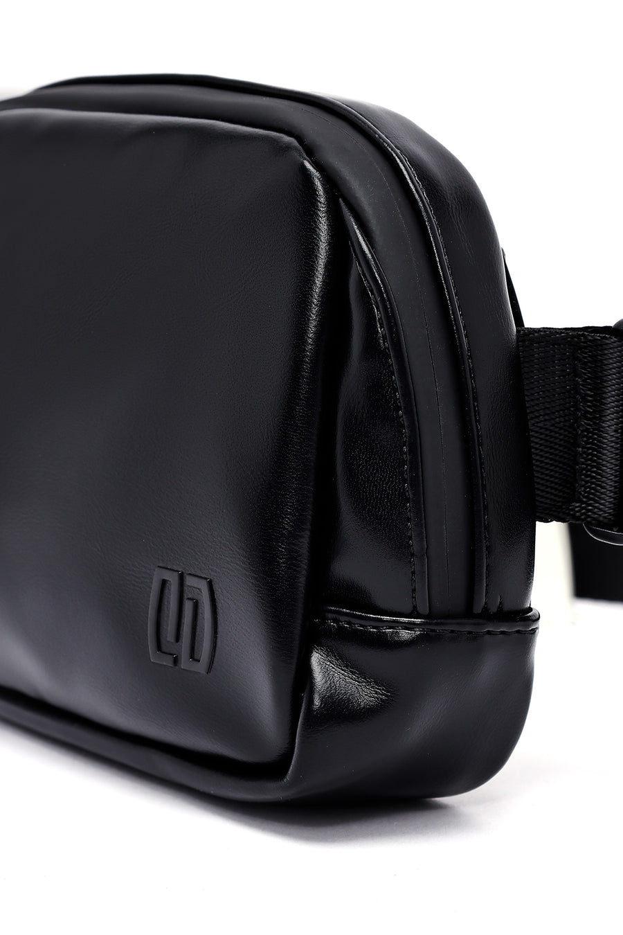 Men's Black Waist Bag