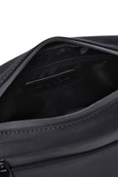 Erkek Siyah Kumaş Mini Bel Çantası | Derimod