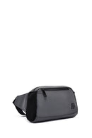 Erkek Gri Kumaş Mini Bel Çantası | Derimod