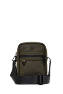 Erkek Haki Mini Kumaş Postacı Çantası | Derimod