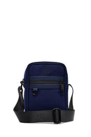 Erkek Lacivert Mini Kumaş Postacı Çantası | Derimod