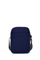 Erkek Lacivert Mini Kumaş Postacı Çantası | Derimod