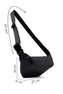 Erkek Siyah Mini Bel Çantası | Derimod