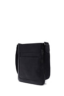 Erkek Siyah Uzun Askılı Deri Postacı Çantası | Derimod