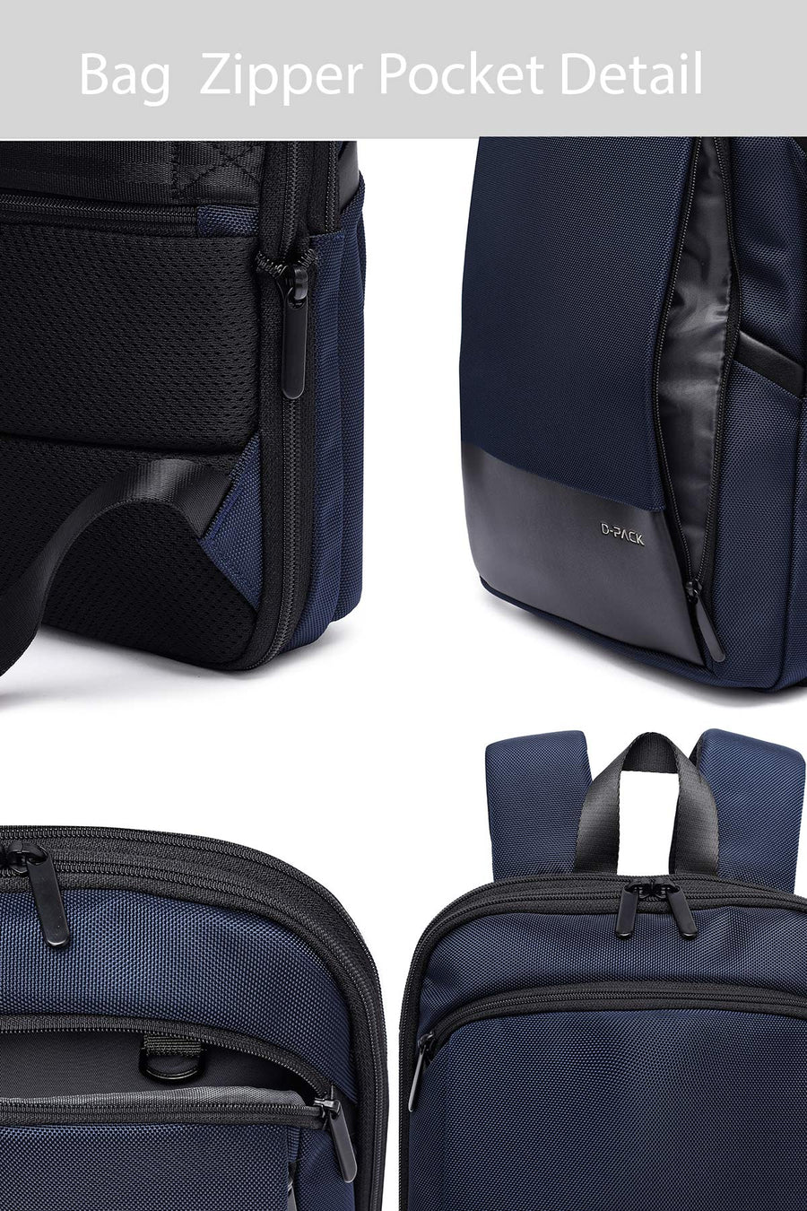 D-Pack Unisex Lacivert Sırt Çantası