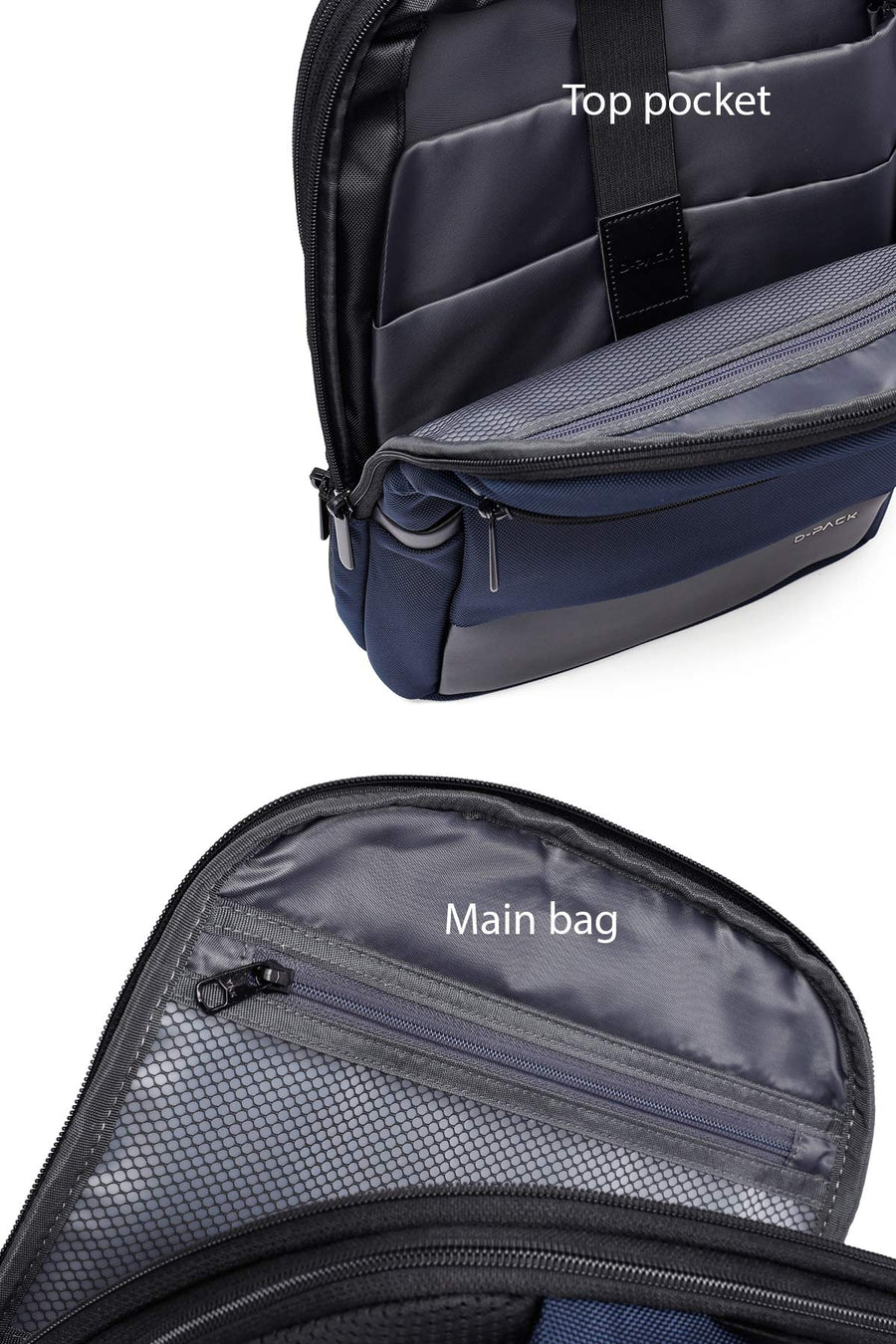 D-Pack Unisex Lacivert Sırt Çantası