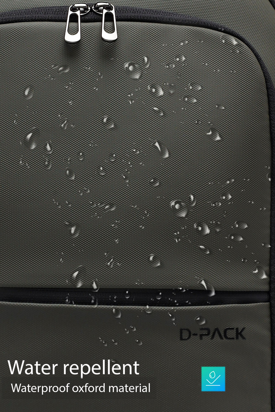 D-Pack Unisex Haki Sırt Çantası